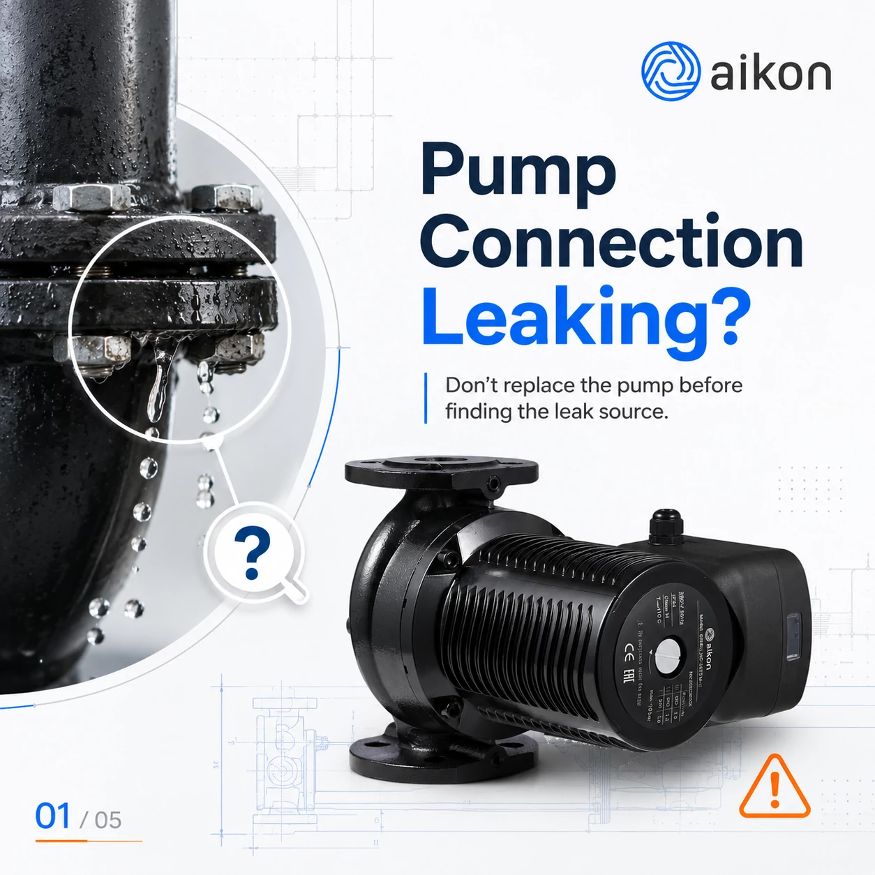 A Leaking Pump Connection: Replace the Pump or Reinstall It?