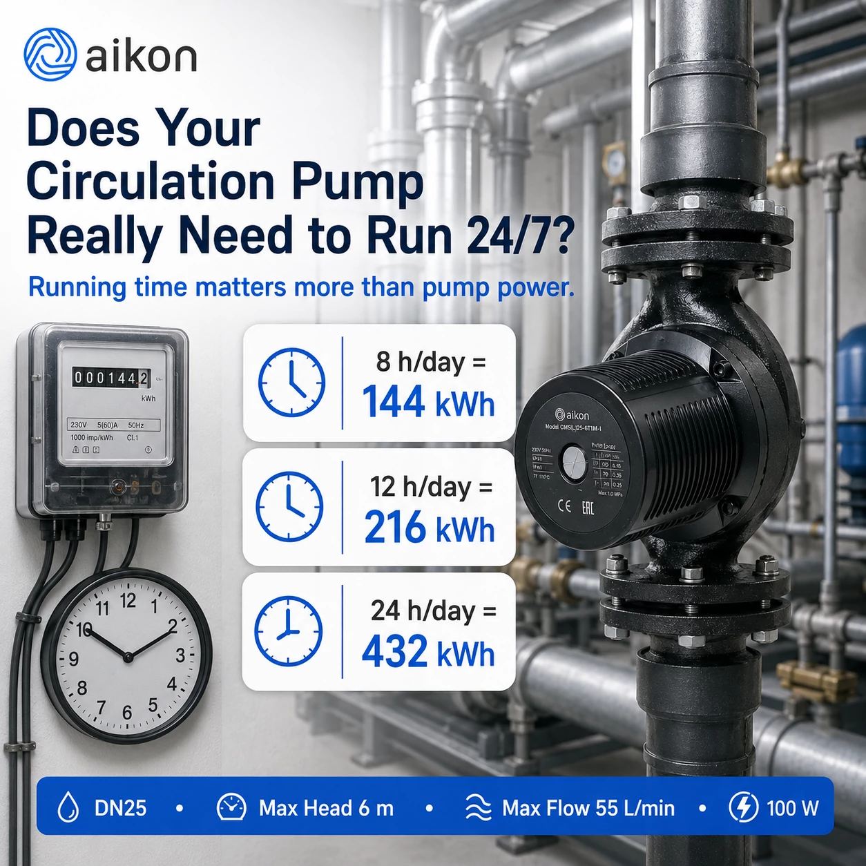 Does Your Circulation Pump Really Need to Run 24/7?