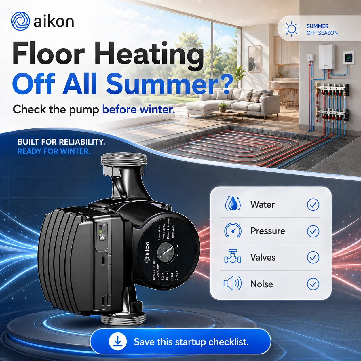 Should You Run Your Floor Heating Pump During Summer?