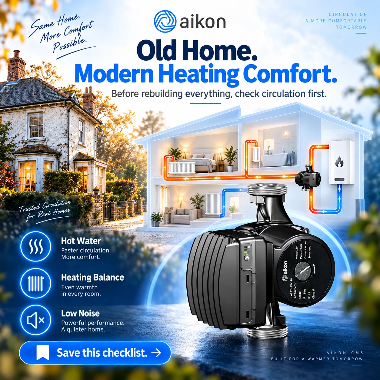 Your Home May Be Old. Your Heating System Doesn’t Have to Stay Old