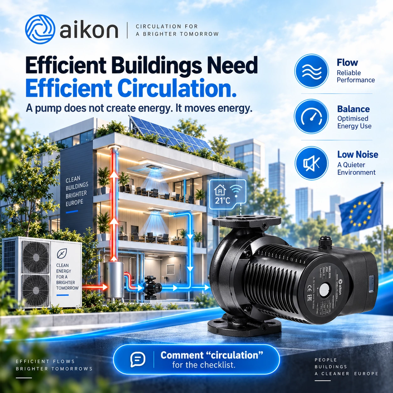 Europe Wants More Efficient Buildings. But Are We Ignoring the Pumps Inside Them?