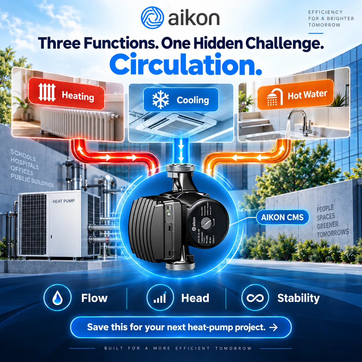 Poland Wants One System for Heating, Cooling and Hot Water. What Keeps It All Circulating?