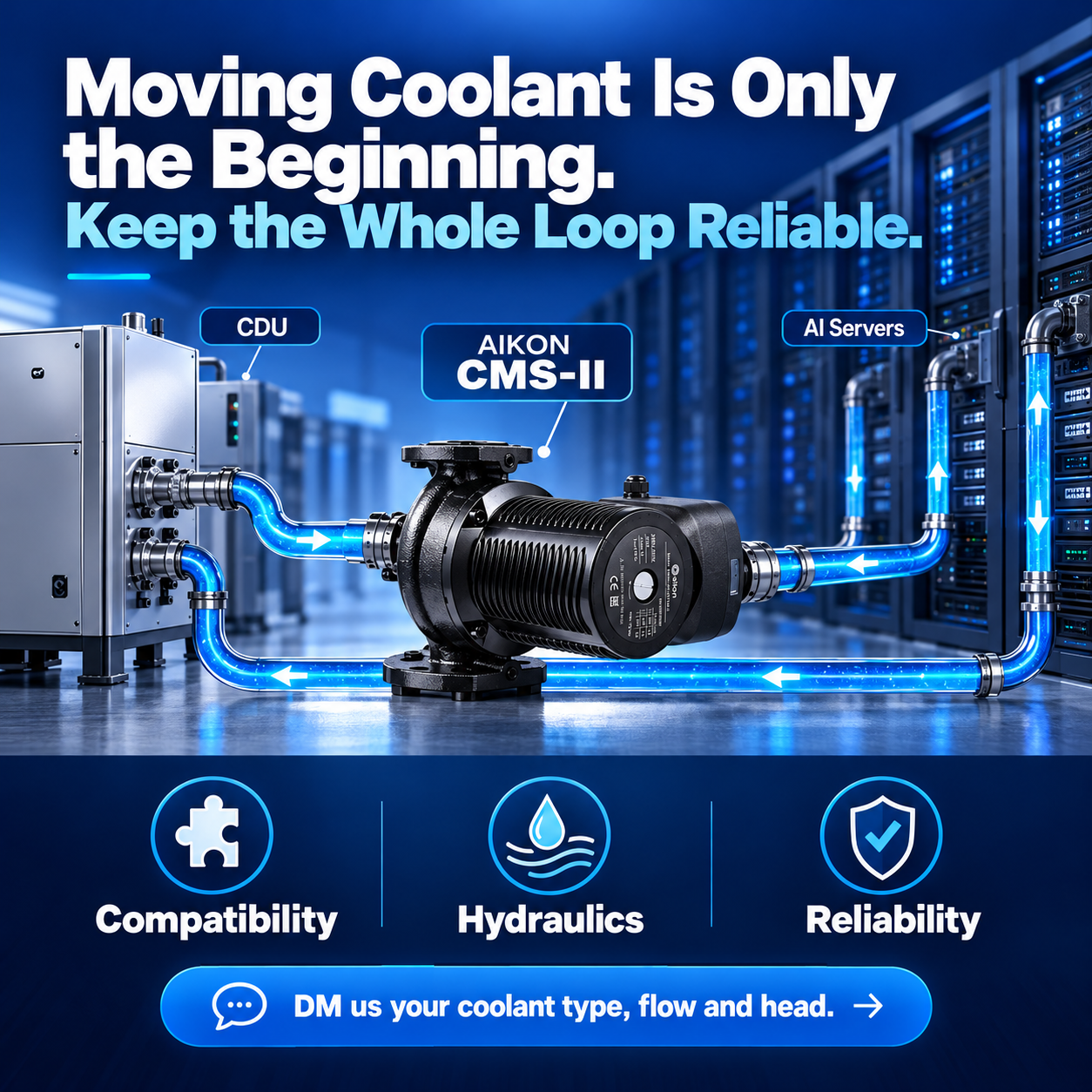 Liquid Cooling Is No Longer Just About Moving Coolant. It’s About Keeping the Whole Loop Reliable.